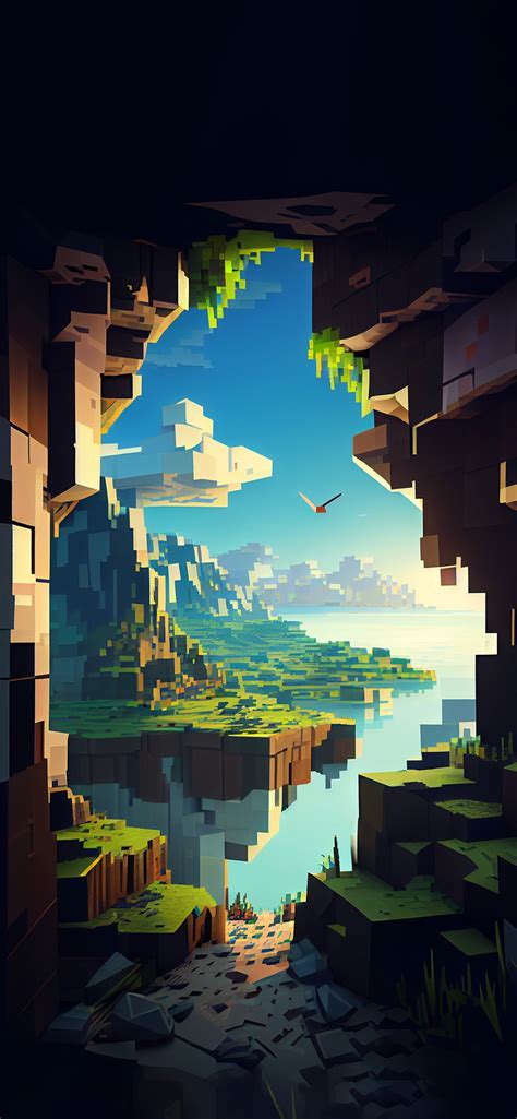 minecraft phone wallpaper